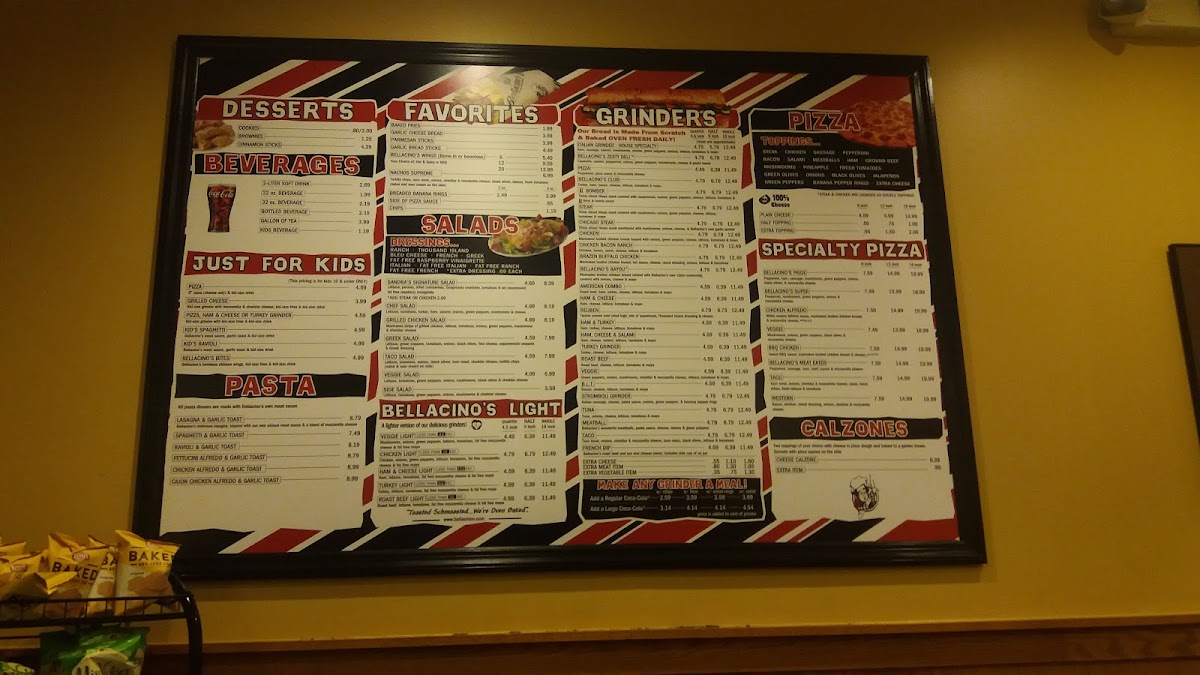 Menu Bellacino's-3