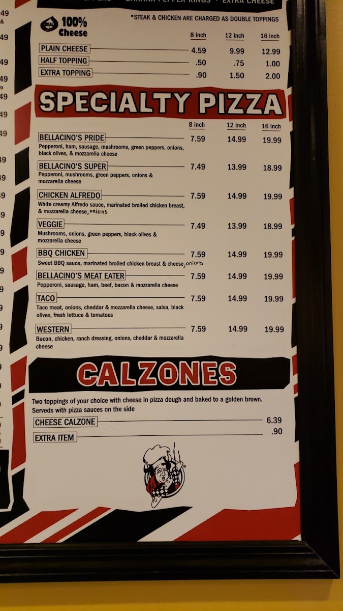 Menu Bellacino's-5